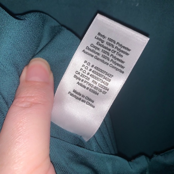 Aritzia Talula Peekaboo Green Maxi Dress XS - Picture 5 of 9